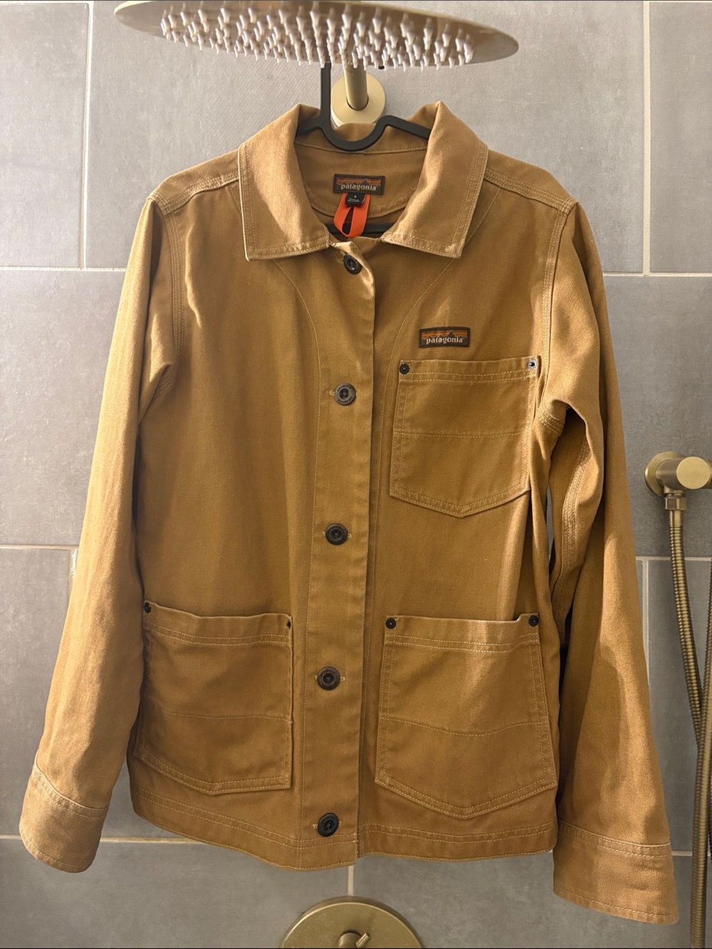 Patagonia Tan Canvas Utility Jacket